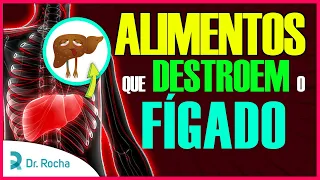 5 ALIMENTOS Que DESTROEM o FÍGADO do DIABÉTICO 😔⚠️