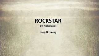 Rockstar by Nickelback - easy acoustic chords and lyrics