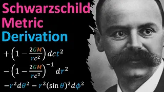 Relativity 108a: Schwarzschild Metric - Derivation
