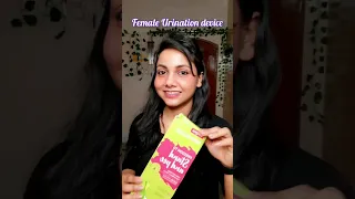 i tried Female Urination Device for the first time (Amazon Finds) #ashortaday