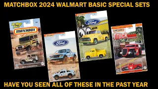 MATCHBOX 2024 WALMART BASIC CAR SPECIAL SETS HAVE YOU SEEN THESE IN THE LAST YEAR