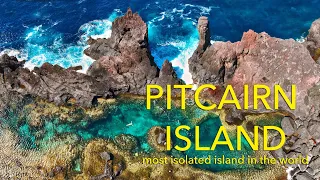 Swimming on MOST ISOLATED ISLAND IN THE WORLD!, Pitcairn Island: Amazing Planet (4K) 2023
