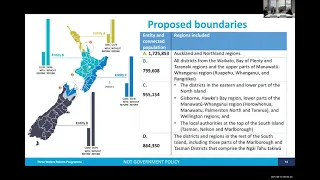 Three Waters Reform Programme - DIA and IPWEA NZ joint webinar August 2021