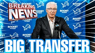 🔵 EXCELLENT NEWS! DETROIT LIONS CONFIRMED NOW!  TODAY'S DETROIT LIONS NEWS!