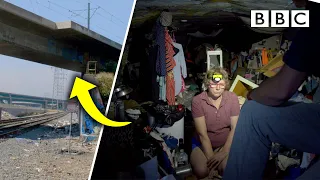 Living in a bridge: Homeless in L.A. | The Americas with Simon Reeve - BBC