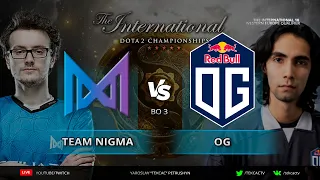 🔴Team NIGMA vs OG | The International 10: Western Europe Qualifier [RU]