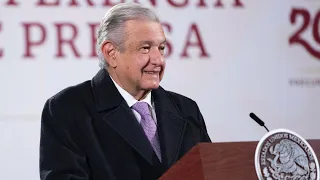 Gobierno atiende recomendaciones de la OMS para vacunar a la población. Conferencia presidente AMLO