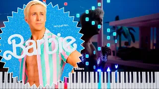 Ryan Gosling - I'm Just Ken Barbie Movie - Piano Tutorial Synthesia