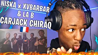 Niska ft. Xvbarbar & La B - Carjack Chiraq (Clip officiel) | REACTION