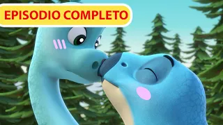 ¡Detén a ese espinosaurio! | Dino Ranch Español Episodios completos | Videos para niños