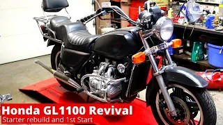 1982 Honda GL1100 Goldwing Revival Part 1 Setting for 12 Years.