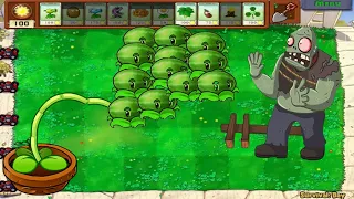 Plant Melon Vs Giga Gargantuar Vs Dr. Zomboss | Plants vs Zombies Crumbs mode