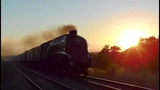 Steam Sunset