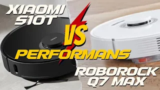 Roborock Q7 MAX vs Xiaomi S10T Robot Süpürge  Performans Karşılaştırması Uygulamalı