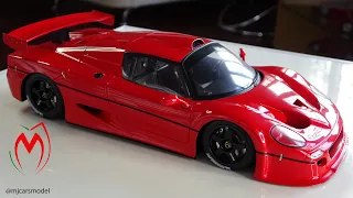 Review // Ferrari F50 GT made by Fujimi / TSM in 1/18 scale.