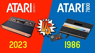 Que vaut l'Atari 2600+ face à l'Atari 7800 ?