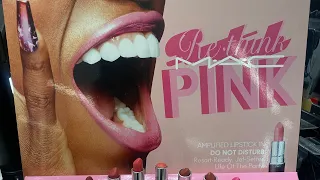 MAC Cosmetics Rethink Pink Lip Swatches