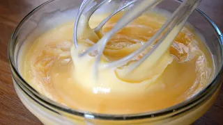 Classic Simple Custard Recipe ☆ Maryana Recipe (+Eng. Sub.)