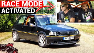 🐒 BUDGET ROCKET! MODIFIED PEUGEOT 106 XSI HOT HATCH REVIEW