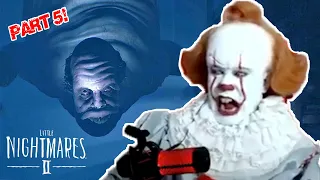 PENNYWISE PLAYS LITTLE NIGHTMARES! (INTENSE!) The Fat PETER PARKER! - Part 5 | Prince De Guzman