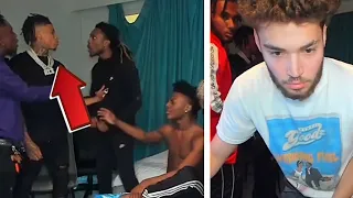 Prime & NLE Choppa's Friend FIGHT BREAKS OUT On Adin Ross Stream!