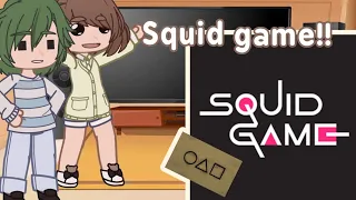 Mha react to Squid game tiktoks part 2 (read desc)