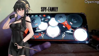 OP SPY x FAMILY Part 2 -【SOUVENIR】by BUMP OF CHICKEN | Real Drum Cover