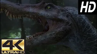 T-Rex Vs Spinosaurus- Jurassic Park 3 2001