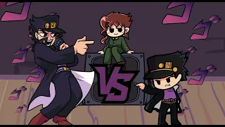 Jotaro vs Chibi Jotaro Week 1 | Friday Night Funkin' JoJo Mod