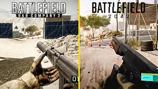 Battlefield 2042 Vs Battlefield Bad Company 2 Graphics Comparison