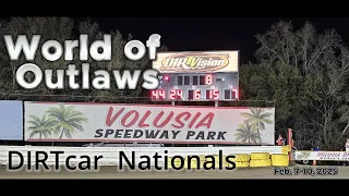 World of Outlaws Sprint cars from Volusia Speedway Park