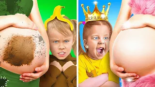 Riche Enceinte Vs Pauvre Enceinte à la Piscine - Histoires Drôles Sur les Bébés par TeenVee