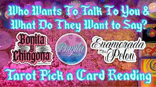 💭Who Wants to Talk to You and Why!? What’s Their Next Move?💭Tarot Pick a Card Reading