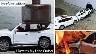 Crashing New Toyota Land Cruiser | Diecast Model Car Crash Test | Toons Car