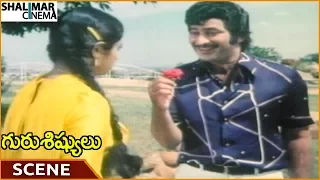 Guru Sishyulu Movie || Krishna Proposed To Sridevi || ANR, Sujatha, Satyanarayana || Shalimarcinema