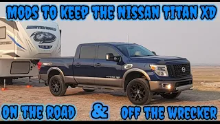 Nissan Titan XD Cummins a closer look at the mods keeping truck on the road & off the wrecker