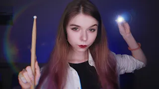 ASMR FOLLOW MY INSTRUCTIONS 👁reflex test