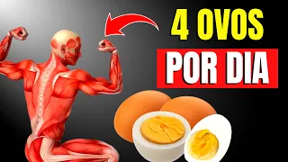 O que acontece com seu corpo se comer 4 ovos todos os dias | CORPO HIPERTROFIADO