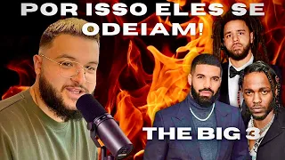 A TRETA DE DRAKE, KENDRICK E J COLE: PORQUE ELES SE ODEIAM? | LOST TALKS