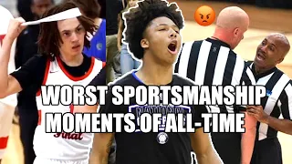 WORST SPORTSMANSHIP MOMENTS BUT THEY GET INCREASINGLY MORE SAVAGE!!