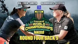 ARP | 2023 PDGA Pro Worlds | R4B9 | Blomroos : Salonen : A. Smith : Benson | FPO Chase Card |