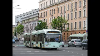 Троллейбус БКМ-333 борт. №5537 маршрут №33 в Минске (ПОЕЗДКА)
