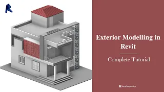 Exterior Modelling in Revit | Complete Revit Tutorial (Duplex House)