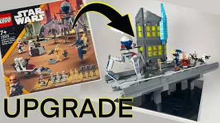 LEGO STAR WARS BATTLEPACK - Clone Trooper & Battle Droid - 75372 - MOC SPEED BUILD DIORAMA