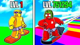 Unlocking MAX SPEED in HOVERBOARD Simulator ROBLOX