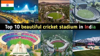 Top 10 Beautiful Cricket stadium in India.भारत के 10 सबसे खूबसूरत स्टेडियम। यहा पर हो वर्ल्डकप 2023।