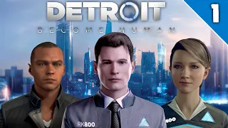 БОДРОЕ НАЧАЛО | Detroit Become Human | ПРОХОЖДЕНИЕ #1