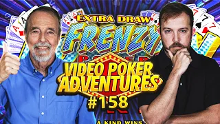 Extra Draw Frenzy is Back With Double Double Bonus! Video Poker Adventures 158 • The Jackpot Gents