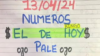 NUMEROS PERFECTO PARA HOY 13/04/24 DE ABRIL 2024 , NUMEROS PARA LOTERIAS