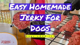 Homemade Dog Jerky